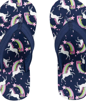 Calçado Infantil - Chinelo Marinho  Unicórnio